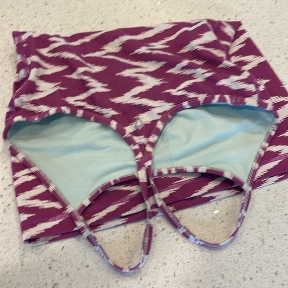 Ivivva by lululemon athletic tank top size youth 10 in purple white mix - Picture 2 of 6